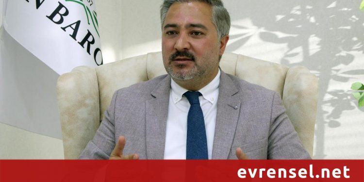 Van Baro Başkanı Uçar: Baro başkanlarına yapılanlar ülkedeki zulmün resmiydi