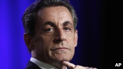 Fransa eski cumhurbaşkanı Nicolas Sarkozy