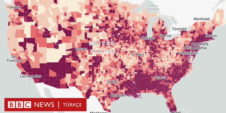 Koronavirüs: ABD’nin bazı eyaletlerinde vaka sayılarında rekor artış