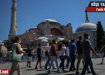 Elektrik ve doğal gaz borcunu ödeyemeyen Ayasofya’ya mı gitsin?