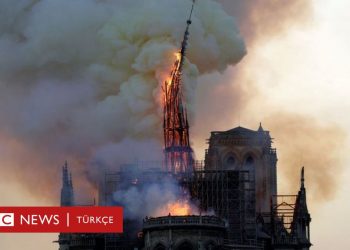 Notre-Dame Katedrali’nin yangında yıkılan çan kulesinin orijinal şekli korunacak