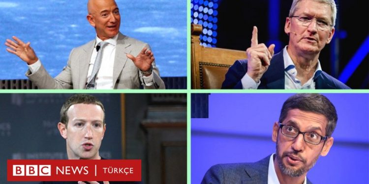 Apple, Amazon, Facebook ve Google güçlerini kötüye kullanma iddialarıyla yüzleşti