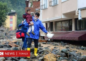 Giresun’da yaşanan sel felaketinde en az dört kişi hayatını kaybetti, 11 kişi kayıp