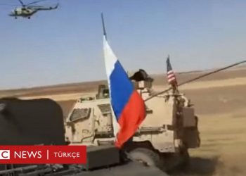Suriye’de görev yapan Rus askerleri ABD askeri aracını hedef aldı