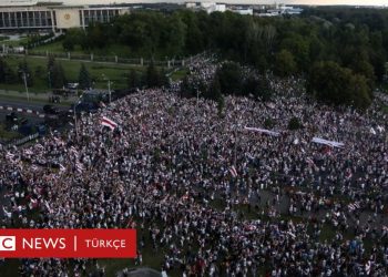 Belarus’ta protestolar sürüyor: Minsk’te on binlerce kişi Lukaşenko’ya karşı sokaklardaydı