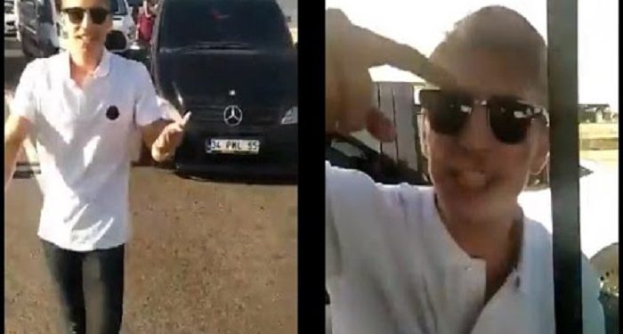 Trafikte ‘polisim’ diyen işadamının oğlu dehşeti yaşattı!