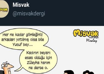 Hz. Yusuf kıssasını karikatür yapan Misvak dergisinin hesabı kısıtlandı