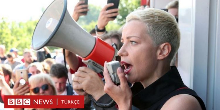 Belaruslu muhalif lider Kolesnikova ‘Ukrayna’ya sınır dışı edilmemek için pasaportunu yırttı’