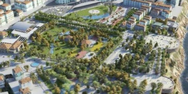 Millet Bahçesi olacak arazide rezidans yükseliyor