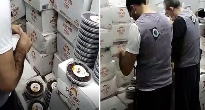 Kızılay kolileri Suriyeli muhaliflerin derneğinde ortaya çıktı