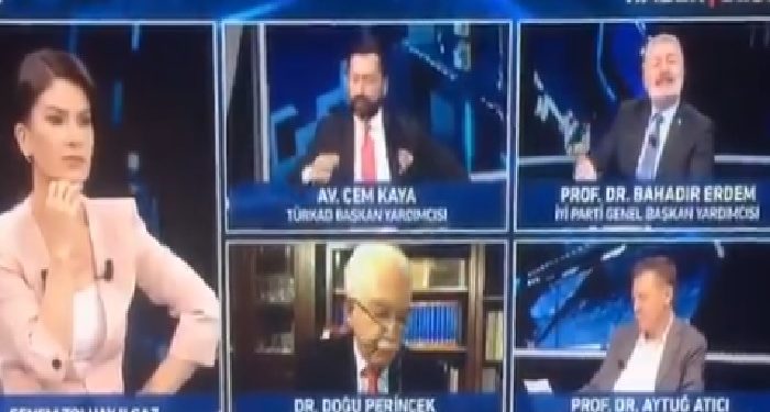Perinçek’e canlı yayında sert sözler: “Millet sizden bıktı”
