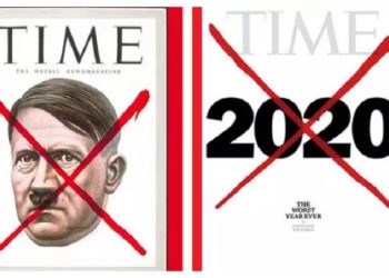 Time’dan 2020 yılına özel kapak! İlk kez Hitler için kullanılmıştı