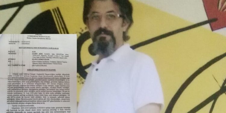 110 gün işkence gören Zabit Kişi’nin suç duyurusunu sümen altı ettiler