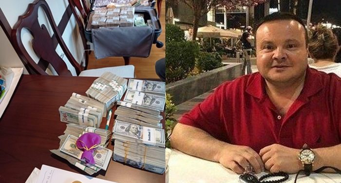 Savunma Sanayii çalışanının evinde bavul dolusu paralar