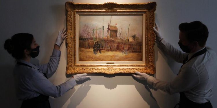 Van Gogh’un 100 yıl sonra ortaya çıkan eseri 13 milyon euroya satıldı