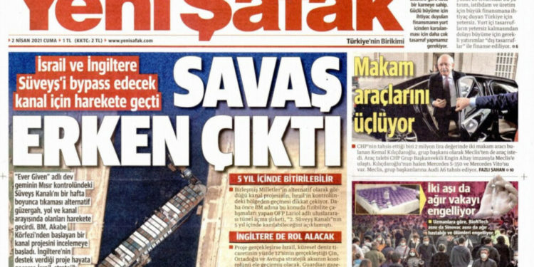 Yenişafak, Guardian’ın 1 Nisan şakasını gerçek sanıp manşet yaptı