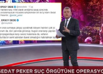 Mafya lideri Sedat Peker’e övgüler dizen yandaş gazeteci Ersoy Dede’den ‘U’ dönüşü