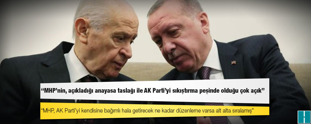 İYİ Partili Türkkan: MHP'nin, açıkladığı anayasa taslağı ile AK Parti'yi sıkıştırma peşinde olduğu çok açık