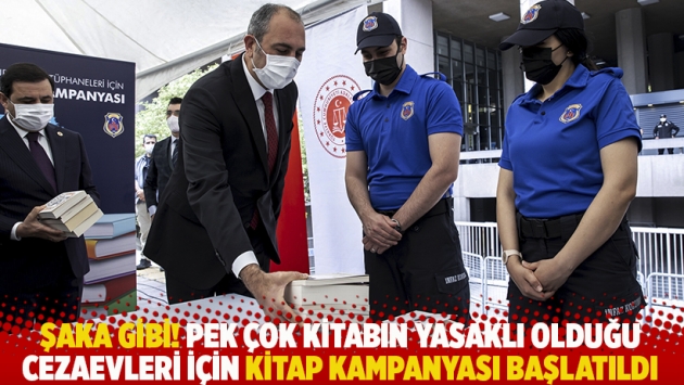 Şaka gibi! Pek çok kitabın yasaklı olduğu cezaevleri için kitap kampanyası başlatıldı