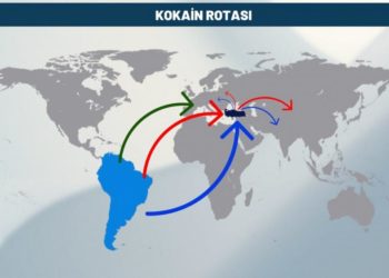 Güney Amerika’dan Avrupa ve Asya’ya kokain sevkinde yeni rota Türkiye oldu