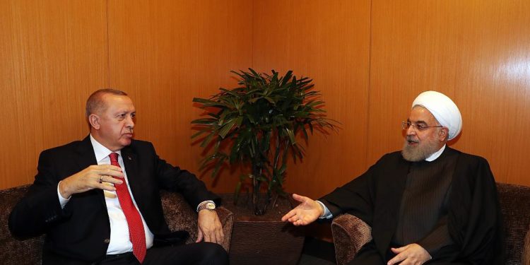 Erdoğan Ruhani ile görüştü: İsrail’e güçlü ve caydırıcı bir ders verilmeli