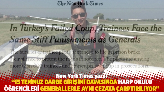 "15 Temmuz darbe girişimi davasında Harp Okulu öğrencileri generallerle aynı cezaya çarptırılıyor"