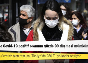 20 günde Covid-19 pozitif oranının yüzde 90 düşmesi mümkün değil
