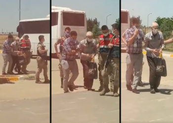 83 yaşındaki hasta tutuklu, hastaneye kelepçeli götürüldü