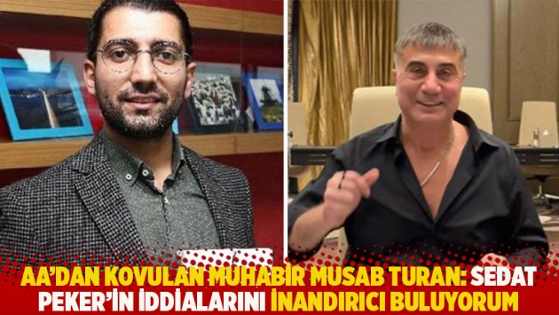 AA'dan kovulan muhabir Musab Turan: Sedat Peker'in iddialarını inandırıcı buluyorum