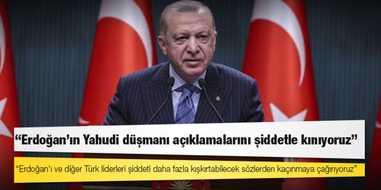 ABD Dışişleri Bakanlığı: Erdoğan'ın Yahudi düşmanı açıklamalarını şiddetle kınıyoruz
