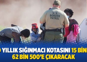 ABD yıllık sığınmacı kotasını 15 binden 62 bin 500&rsquo;e &ccedil;ıkaracak