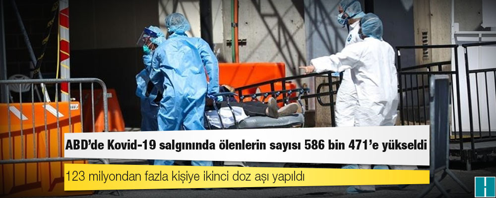 ABD'de Kovid-19 salgınında ölenlerin sayısı 586 bin 471'e yükseldi