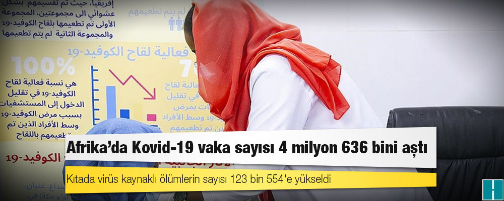 Afrika Kıtası'nda virüs kaynaklı ölümlerin sayısı 123 bin 554'e yükseldi