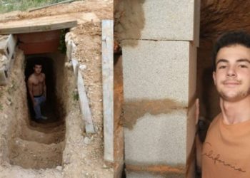 Ailesine kızan gen&ccedil; 6 yıl boyunca yeraltında kendine ev kazdı
