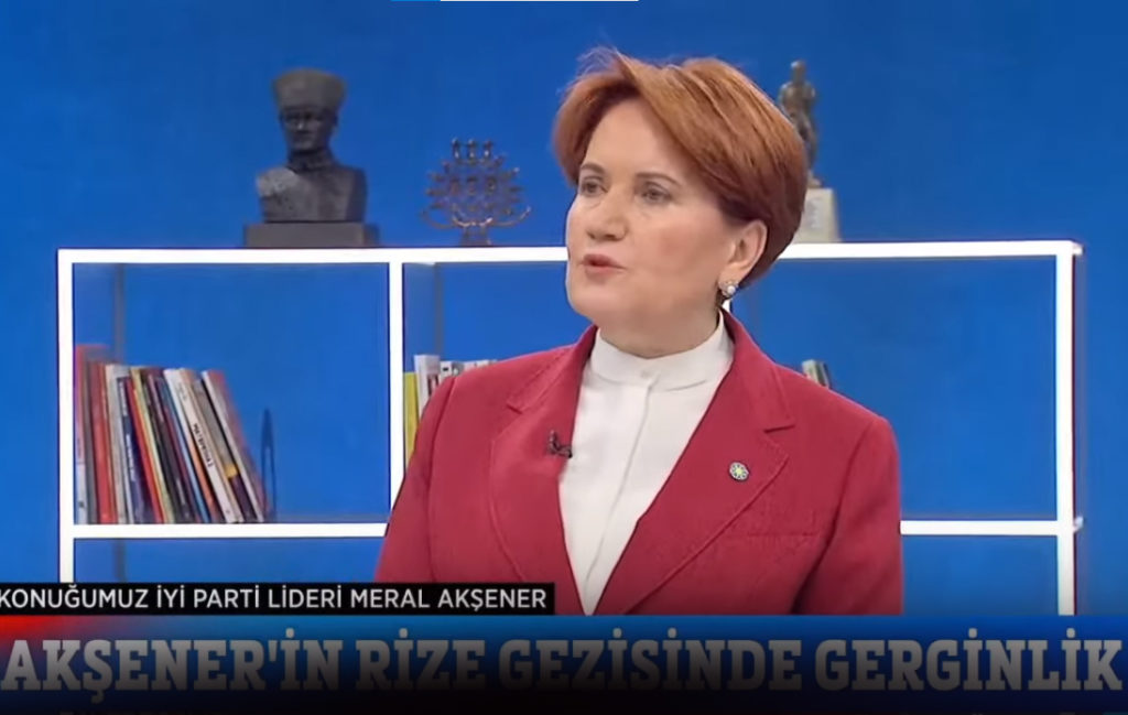 Akşener: Soylu, para sayma makinelerini kabul ederek 17/25 Aralık’ı doğruladı