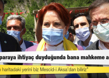 Akşener’den Erdoğan’ın açtığı tazminat davasına: Helal paraya ihtiyaç duyduğunda bana mahkeme açıyor