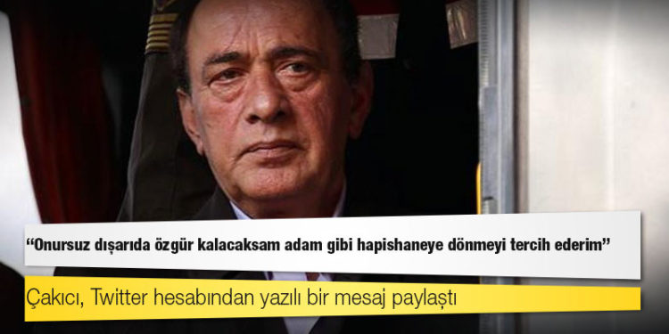 Alaattin Çakıcı: Onursuz dışarıda özgür kalacaksam adam gibi hapishaneye dönmeyi tercih ederim