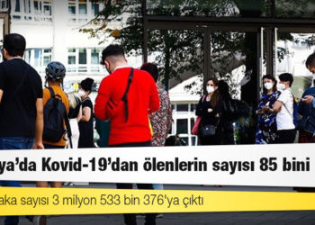 Almanya'da Kovid-19'dan ölenlerin sayısı 85 bini geçti