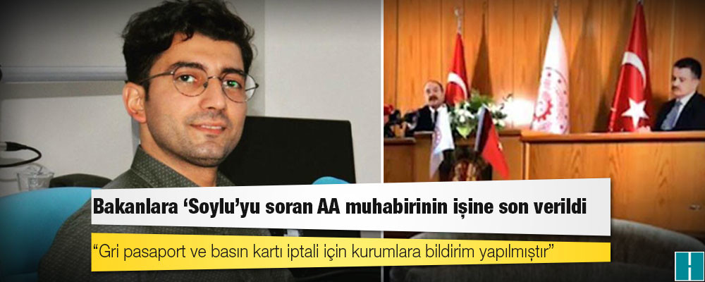 Anadolu Ajansı, bakanlara soru soran muhabirini hem kovdu hem de Cumhuriyet Savcılığı'na ihbar etti