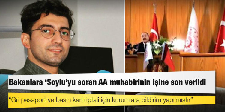 Anadolu Ajansı, bakanlara soru soran muhabirini hem kovdu hem de Cumhuriyet Savcılığı'na ihbar etti