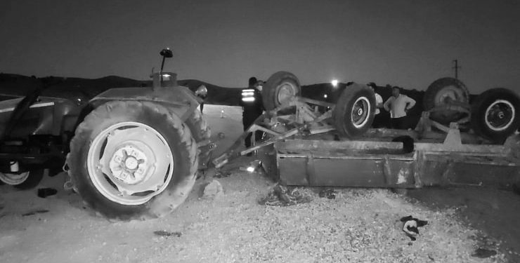 Ankara’da traktör devrilmesi sonucu üçü çocuk dört kişi hayatını kaybetti, 18 kişi yaralandı
