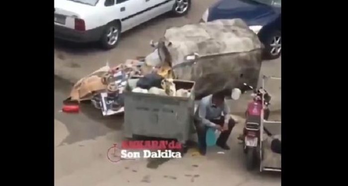 Ankara’da çöp toplayan vatandaşa ceza: ‘Ben garibanım, üç kuruş kazanıyorum, yapmayın, etmeyin’