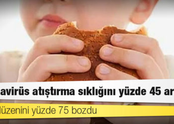 Araştırma: Koronavirüs atıştırma sıklığını yüzde 45 artırdı, uyku düzenini yüzde 75 bozdu