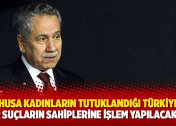 Arınç: Lohusa kadınların tutuklandığı Türkiye’de ağır suçların sahiplerine işlem yapılacaktır