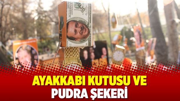 Ayakkabı kutusu ve pudra şekeri