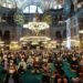 Ayasofya’da 87 yıl sonra ilk bayram namazı