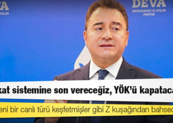 Babacan: Mülakat sistemine son vereceğiz, YÖK'ü kapatacağız
