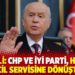 Bahçeli: CHP ve İyi Parti, HDP’nin acil servisine dönüştü