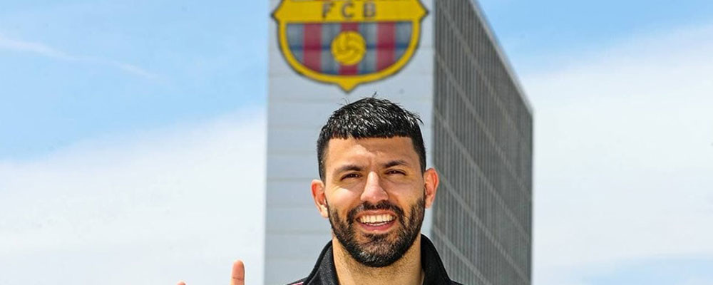 Barcelona, Arjantinli yıldız futbolcu Sergio Agüero'yu transfer etti