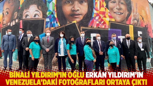 Binali Yıldırım'ın oğlu Erkan Yıldırım'ın Venezuela'daki fotoğrafları ortaya çıktı